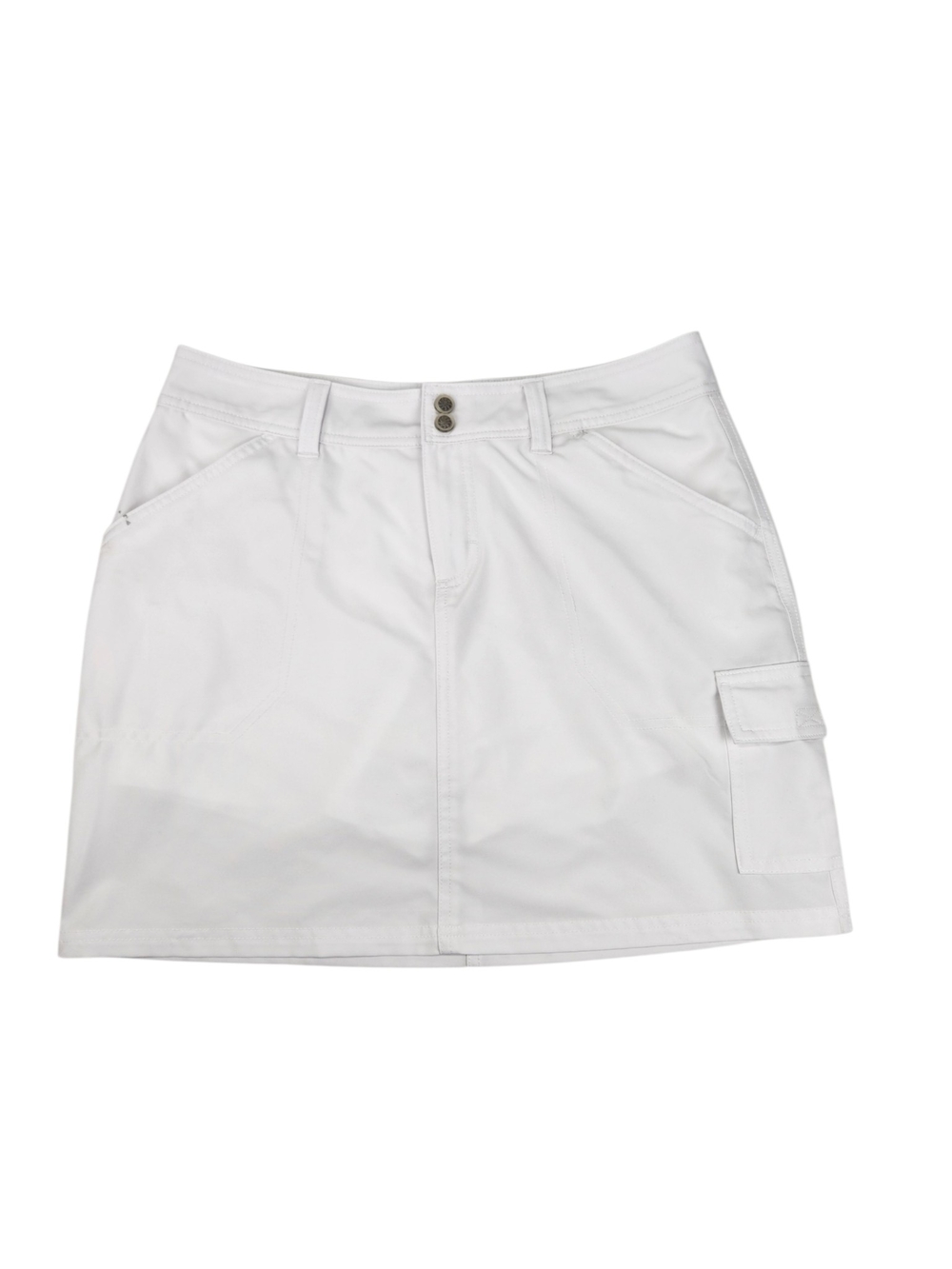 Bimini Bay White Active Skort Size 8 Golf Tennis Athletic Skirt Shorts See Descr